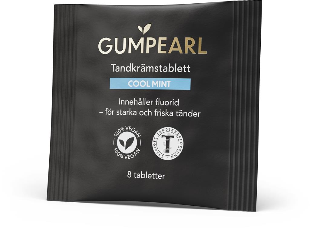Bild på Gumpearl Cool Mint Travel Size, 8 st
