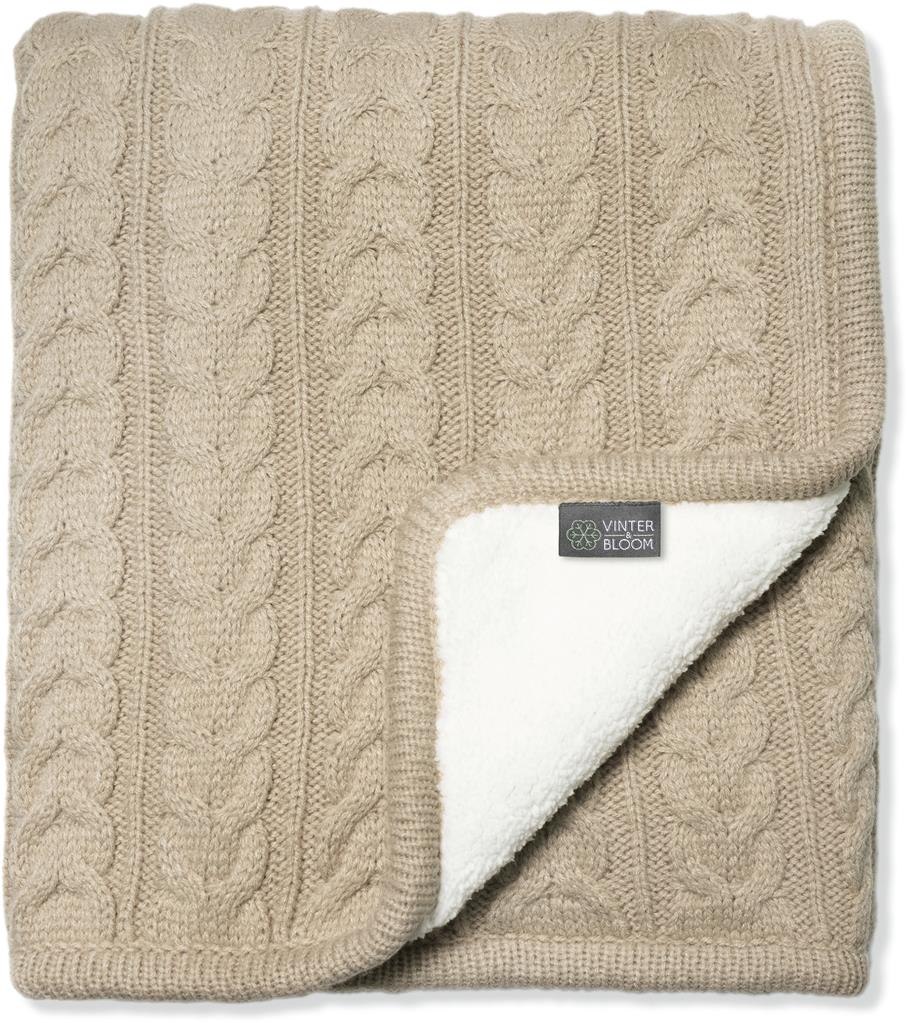 Bild på Vinter&Bloom Filt Cuddly Sand Beige, 1 st