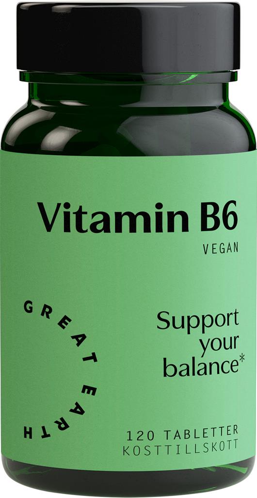 Bild på Great Earth Vitamin B6, 120 st