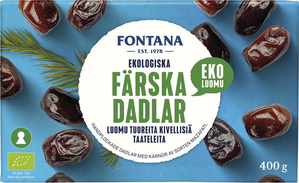 Bild på Fontana Färska Dadlar Eko, 400 g