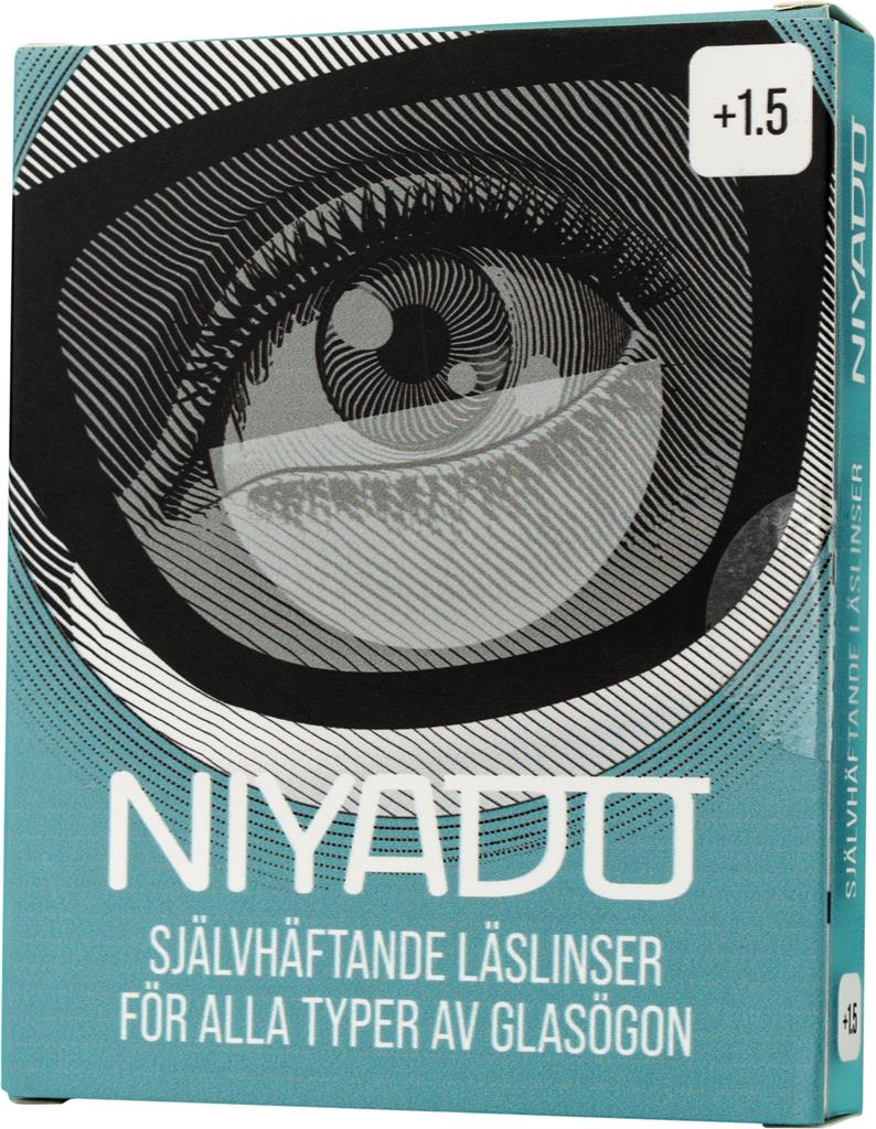 Bild på Niyado Optiska Silikonlinser +1.5, 1 par