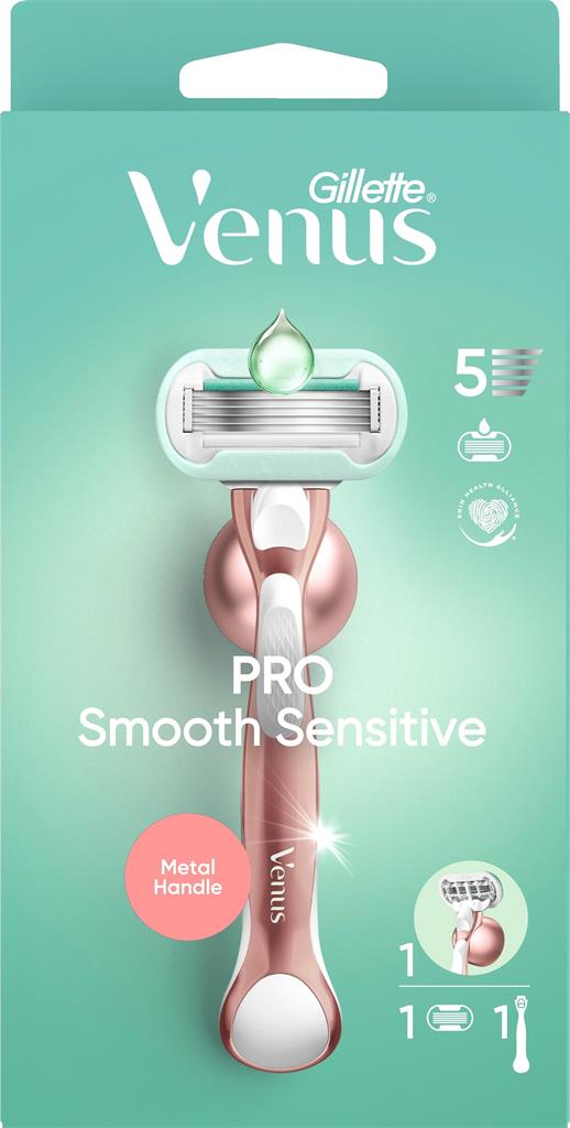 Bild på Gillette Venus Rakhyvel Smooth Sensitive, 1 st