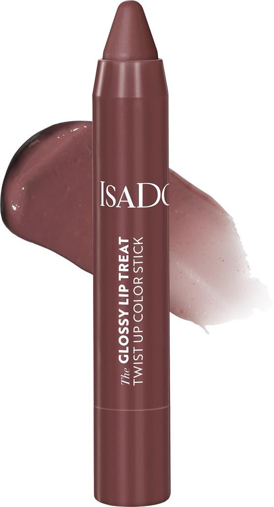 Bild på Isadora The Glossy Lip Treat Twist Up Color Stick 21 Raisin, 1 st