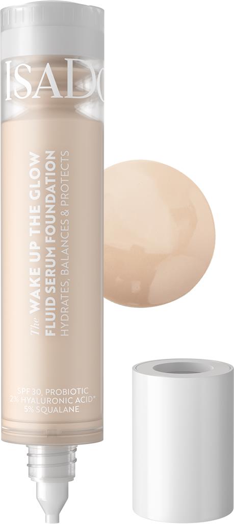 Bild på Isadora The Wake Up the Glow Fluid Serum Foundation 1N Neutral, 30 ml