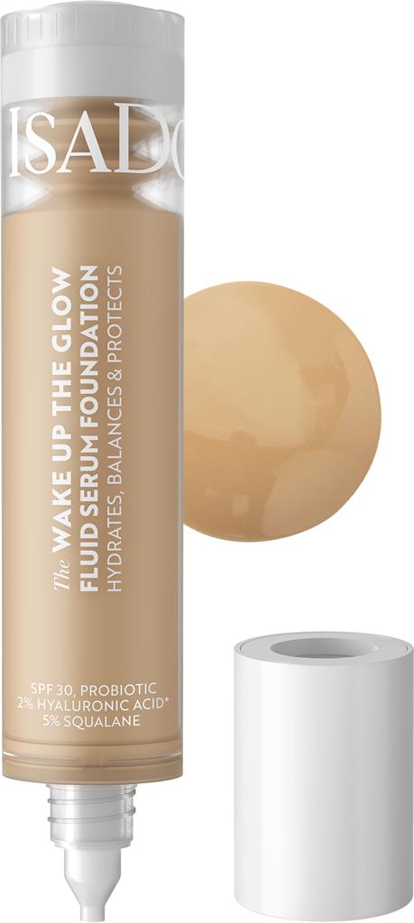 Bild på Isadora The Wake Up the Glow Fluid Serum Foundation 3N Neutral, 30 ml