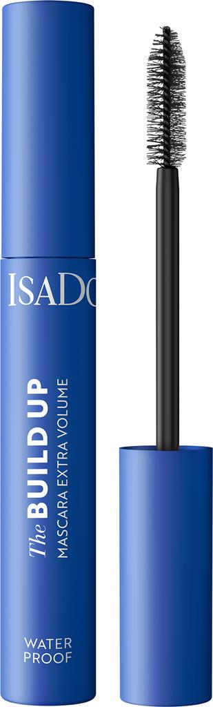 Bild på Isadora The Build Up Mascara Extra Volume Waterproof 01 Black, 10 ml