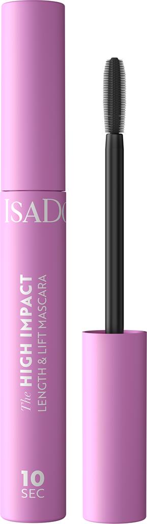 Bild på Isadora The 10 Sec High Impact Length & Lift Mascara 01 Black, 9 ml