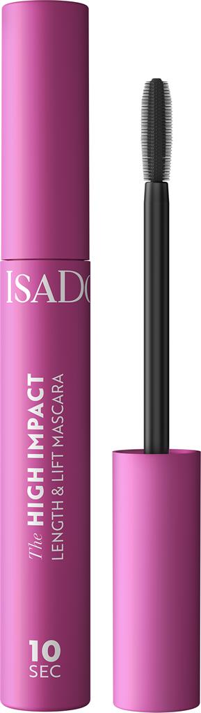 Bild på Isadora The 10 Sec High Impact Length & Lift Mascara 02 Intense Black, 9 ml