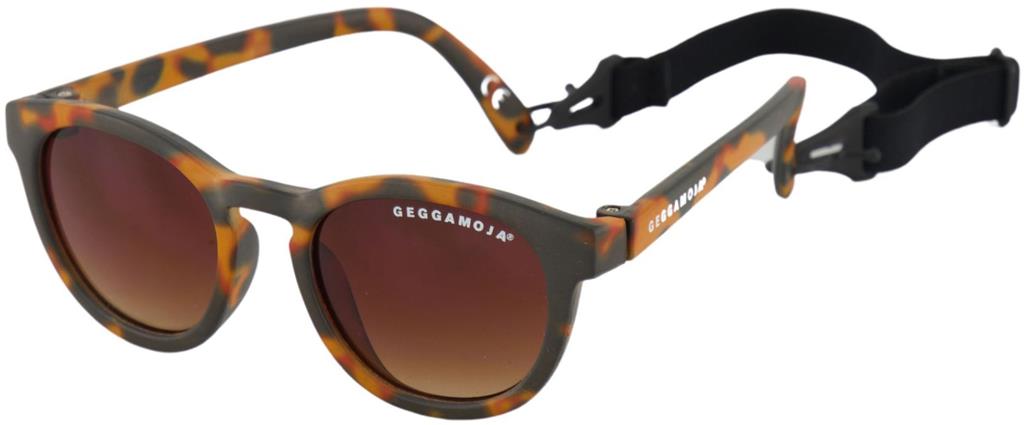 Bild på Geggamoja Solglasögon Barn 2-6 År Brun, 1 st