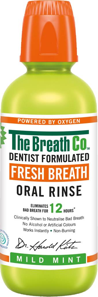 Bild på The Breath Co Munskölj Mild Mint, 500 ml