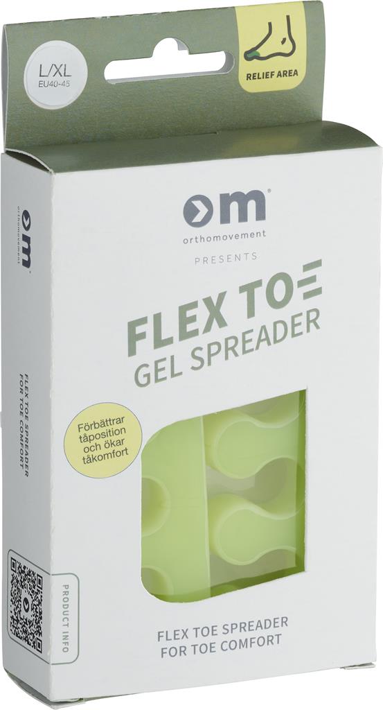 Bild på Ortho Movement OM Flex Toe Gel Spreader L/XL, 1 st