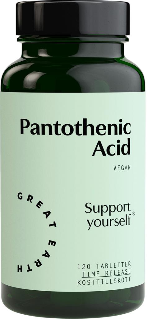 Bild på Great Earth Pantothenic Acid, 120 st