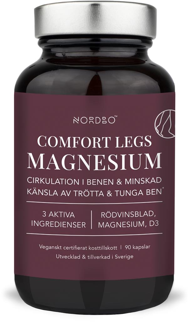 Bild på Nordbo Comfort Legs Magnesium, 90 st 
