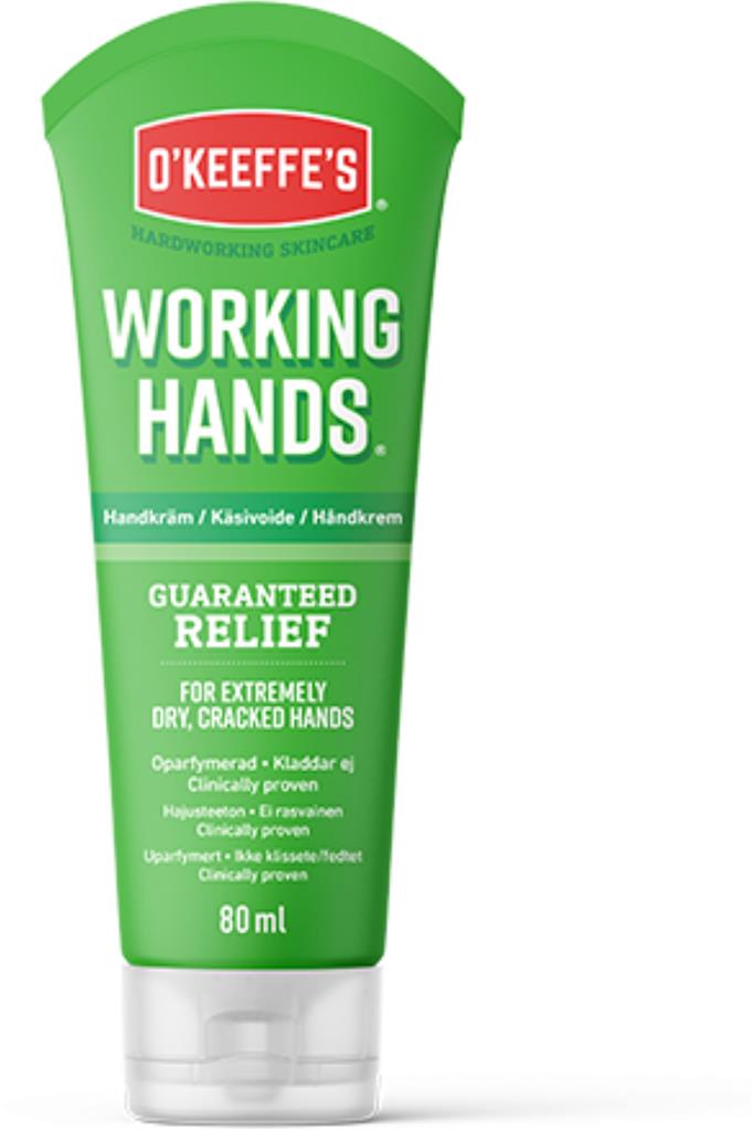 Bild på Okeeffes Working Hands Hand Cream Tube, 80 ml
