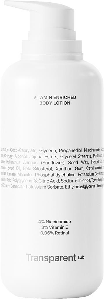 Bild på Niche Beauty Lab Transparent Lab Vitamin Enriched Body Lotion, 1 st 
