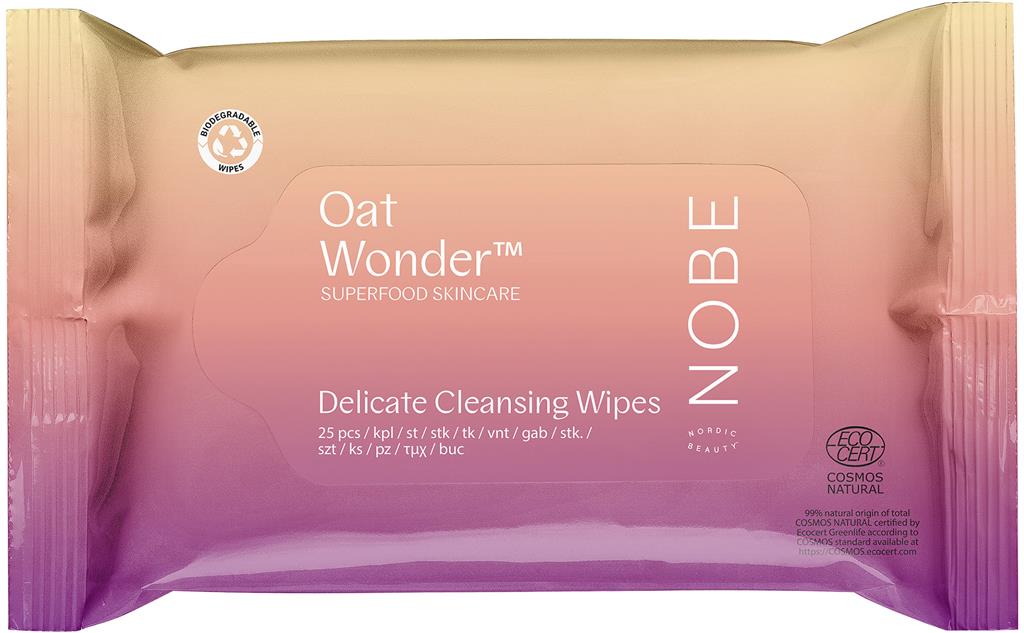 Bild på NOBE Nordic Beauty Cleansing Wipes, 25 st