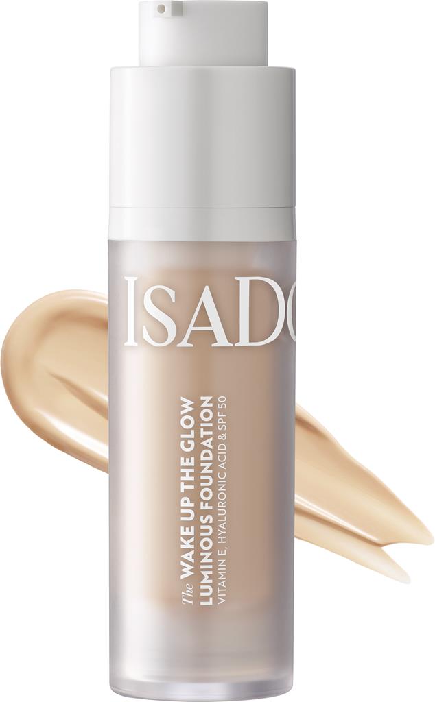 Bild på Isadora The Wake Up the Glow Luminous Foundation 1W Warm, 30 ml