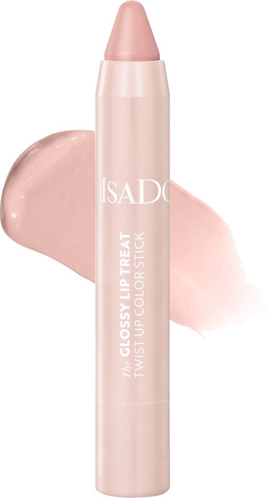 Bild på Isadora The Glossy Lip Treat Twist Up Color Stick 00 Clear Nude, 1 st