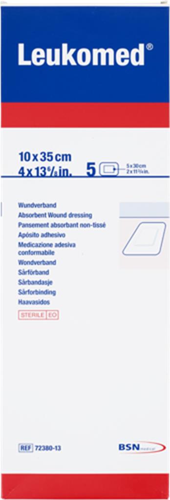 Bild på Leukoplast Leukomed Snabbförband 10 x 35 cm, 5 st 
