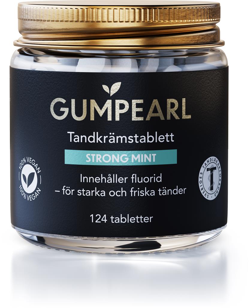 Bild på Gumpearl Stong Mint, 124 st