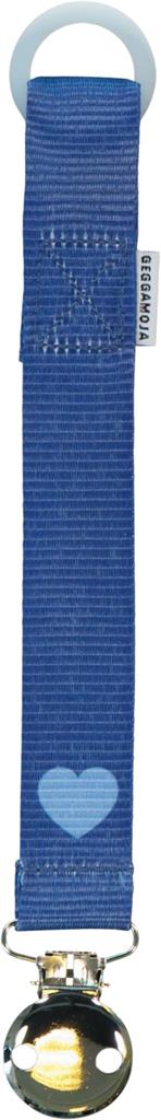 Bild på Geggamoja Napphållare Blue heart  One Size, 1 st