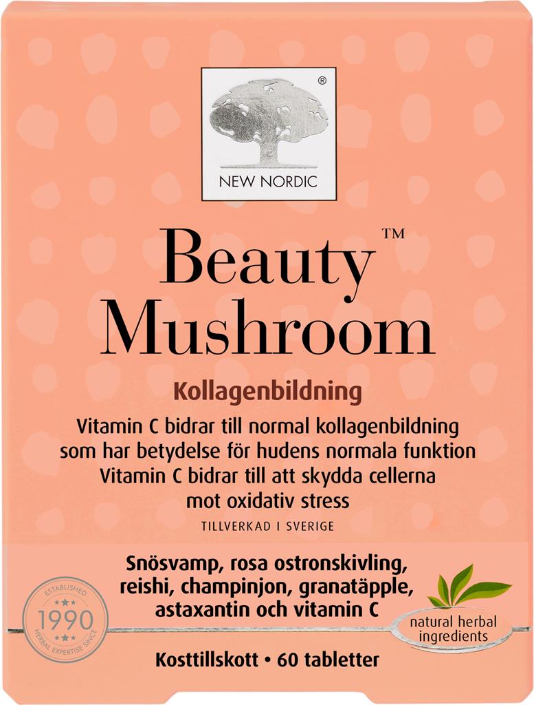 Bild på New Nordic Beauty Mushroom, 60 st