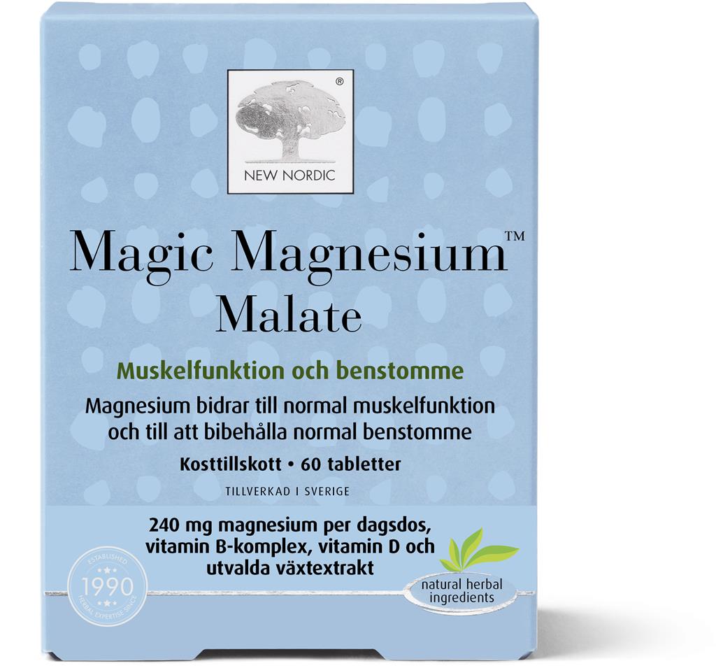 Bild på New Nordic Magic Magnesium Malate, 60 st