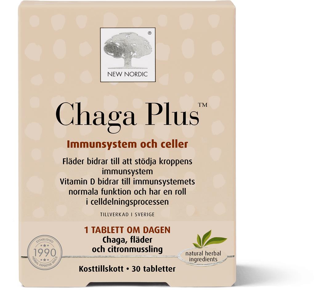 Bild på New Nordic Chaga Plus, 30 st
