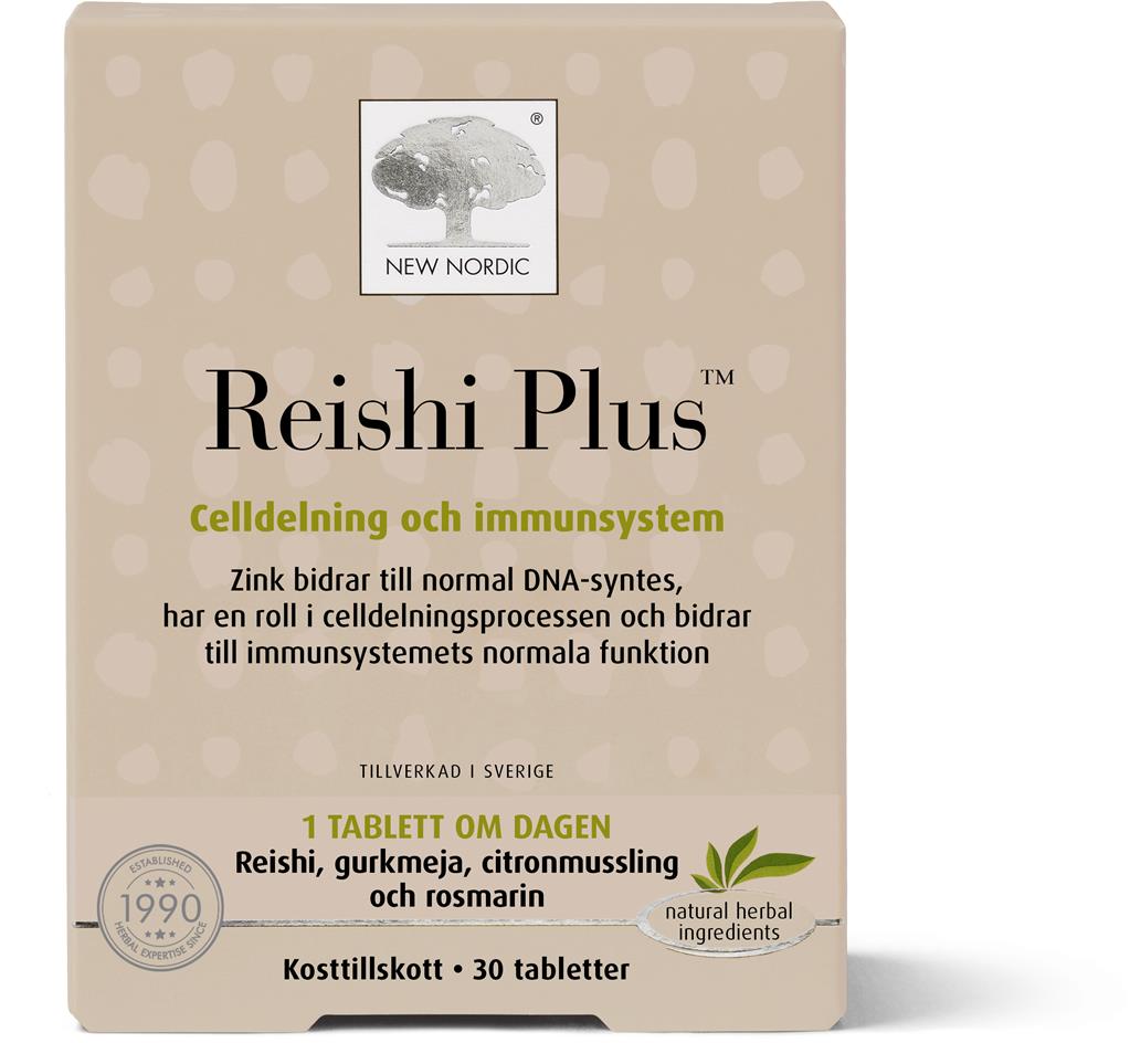 Bild på New Nordic Reishi Plus, 30 st