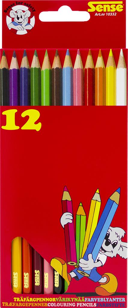 Bild på Sense Träfärgpennor, 12 st