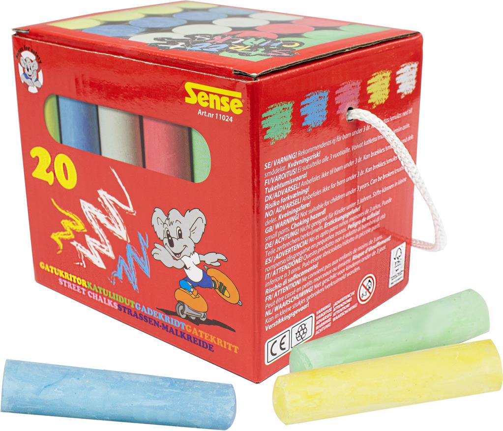 Bild på Sense Gatukritor, 20 st