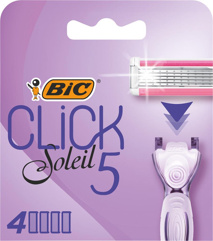 Bild på BIC Soleil Click 5, refill, 4 st