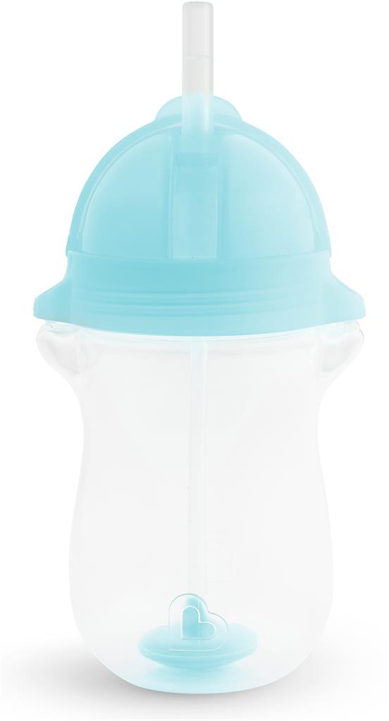 Bild på Munchkin Babyflaska m lock blå, 1 st