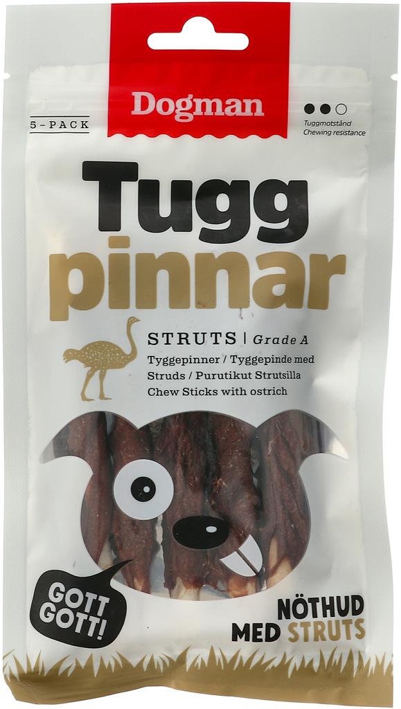 Bild på Dogman Tuggpinnar struts, 5 st