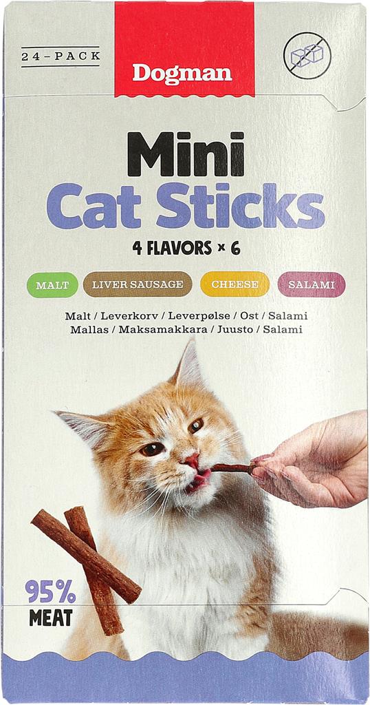 Bild på Dogman Cat sticks mini, 48 g