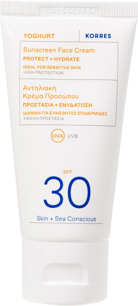 Bild på KORRES Yoghurt Face Sunscreen SPF 30, 50 ml