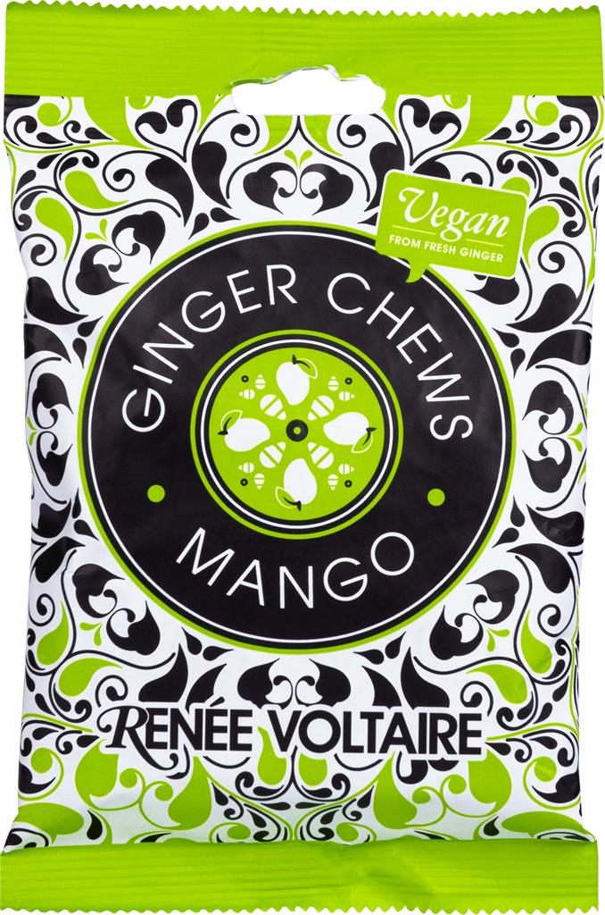 Bild på Renée Voltaire Ginger Chews – Mango, 120 g