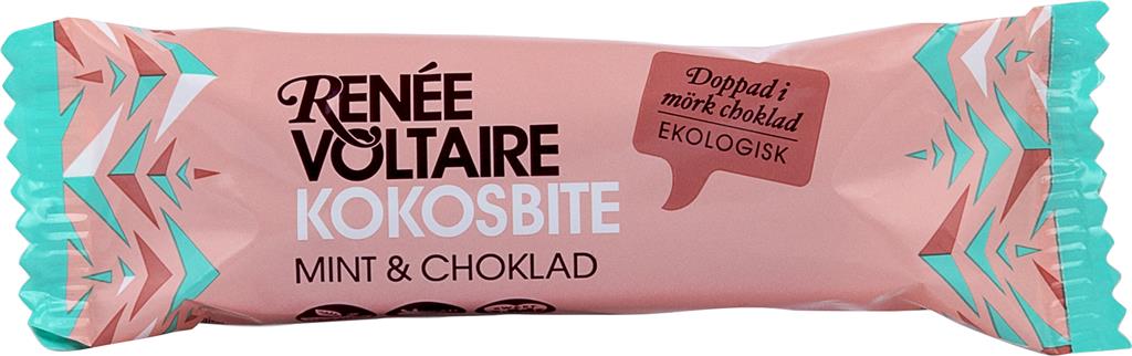 Bild på Renée Voltaire Kokosbite – Mint & Choklad, 40 g