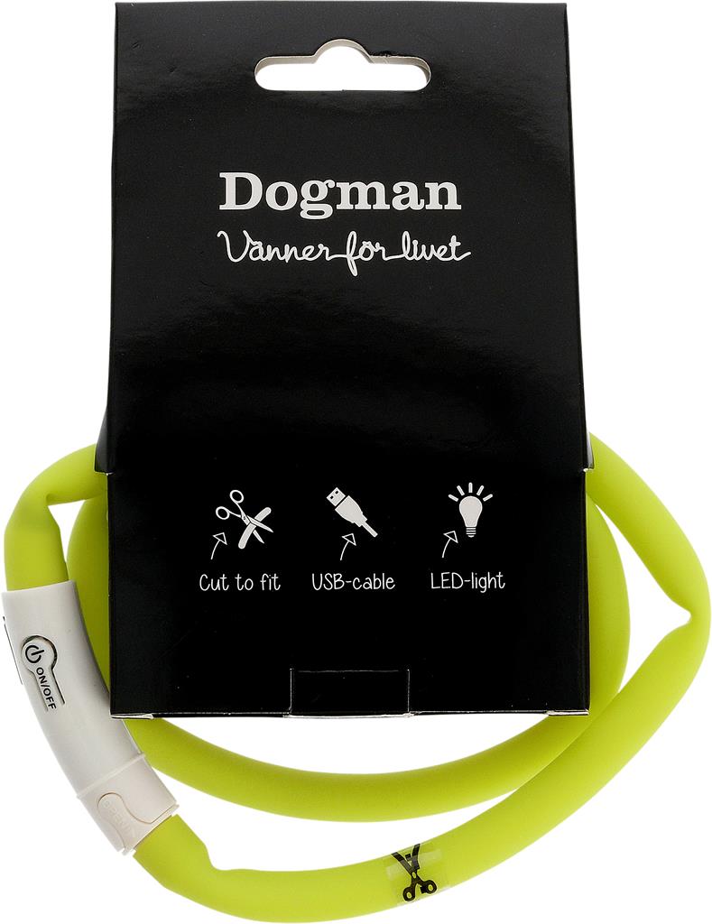 Bild på Dogman LED-ring silicon gul, 1 st