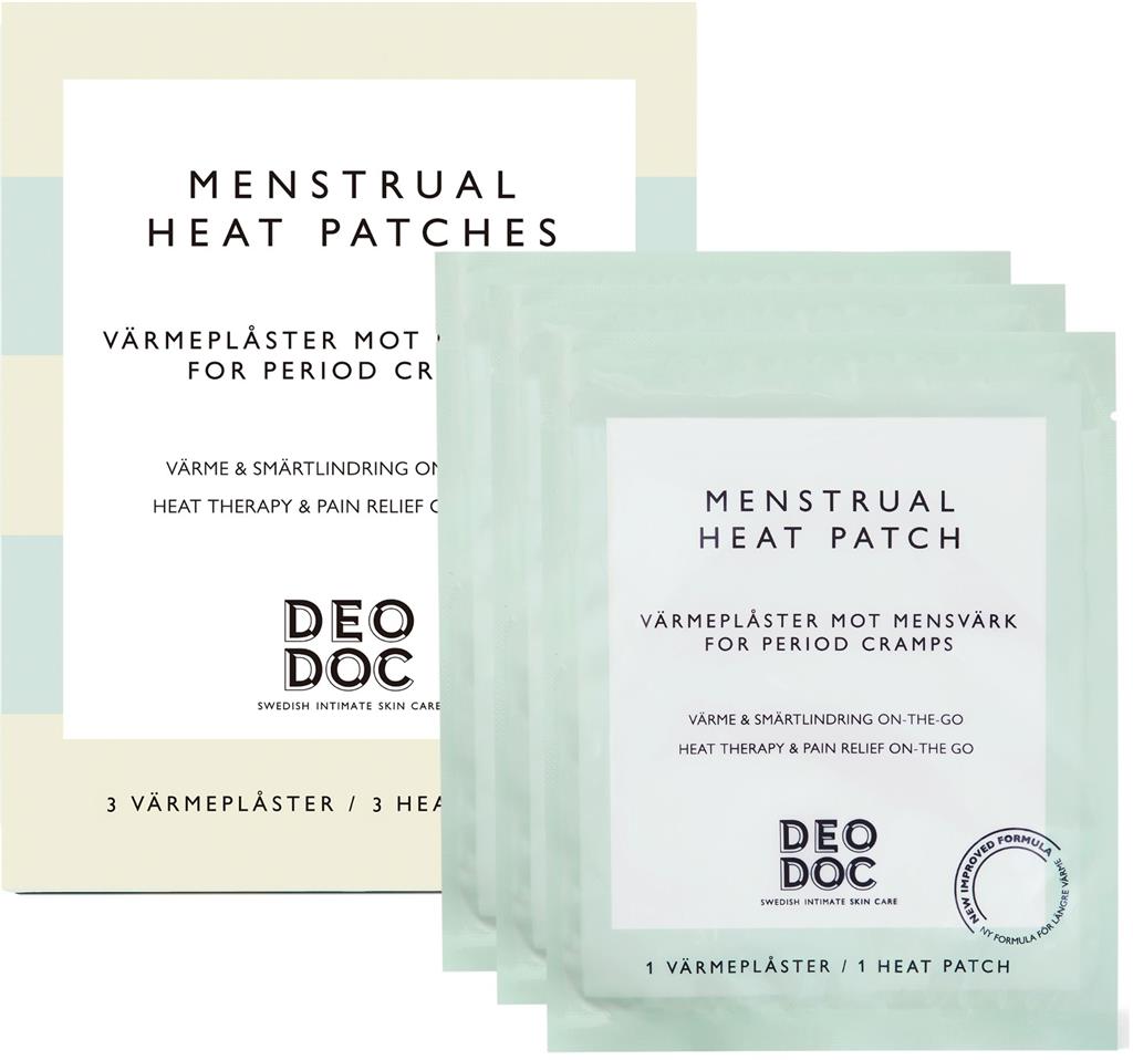 Bild på DeoDoc Värmeplåster, 3 st