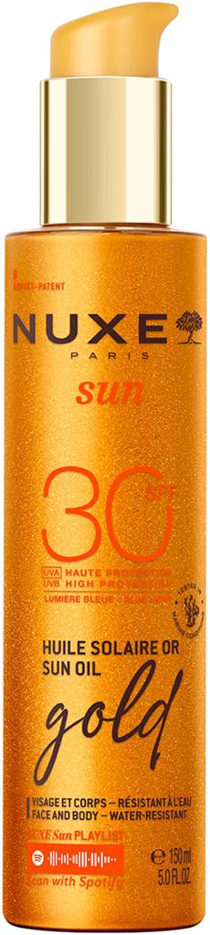 Bild på Nuxe Sun Tanning Oil Gold Spf 30, 150 ml