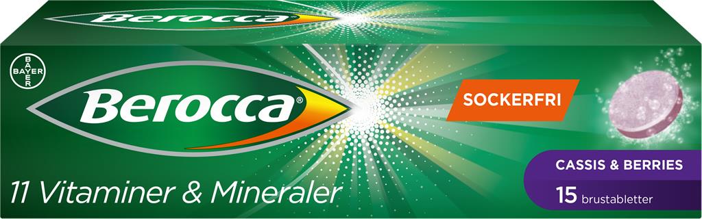 Bild på Berocca Energy Cassis & Berries, 15 st