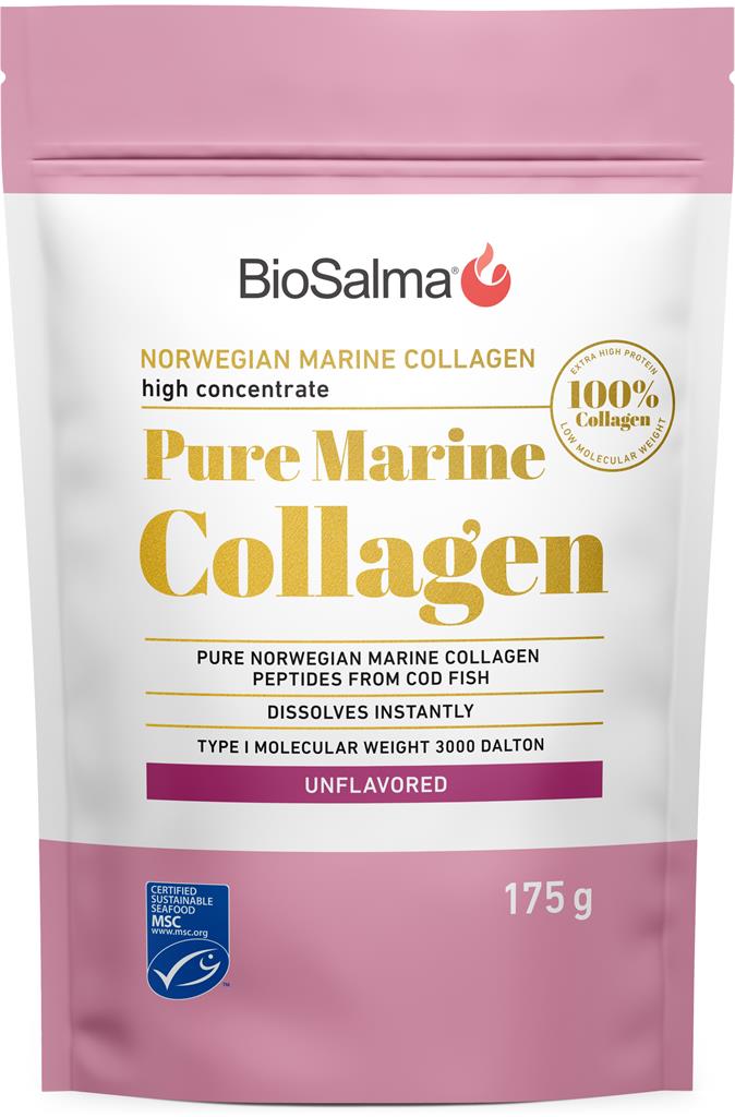 Bild på BioSalma Pure Norwegian Marine Collagen, 175 g