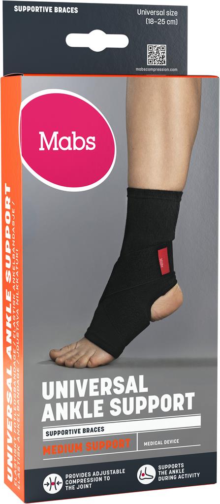 Bild på MABS Ankle one size black, 1 st