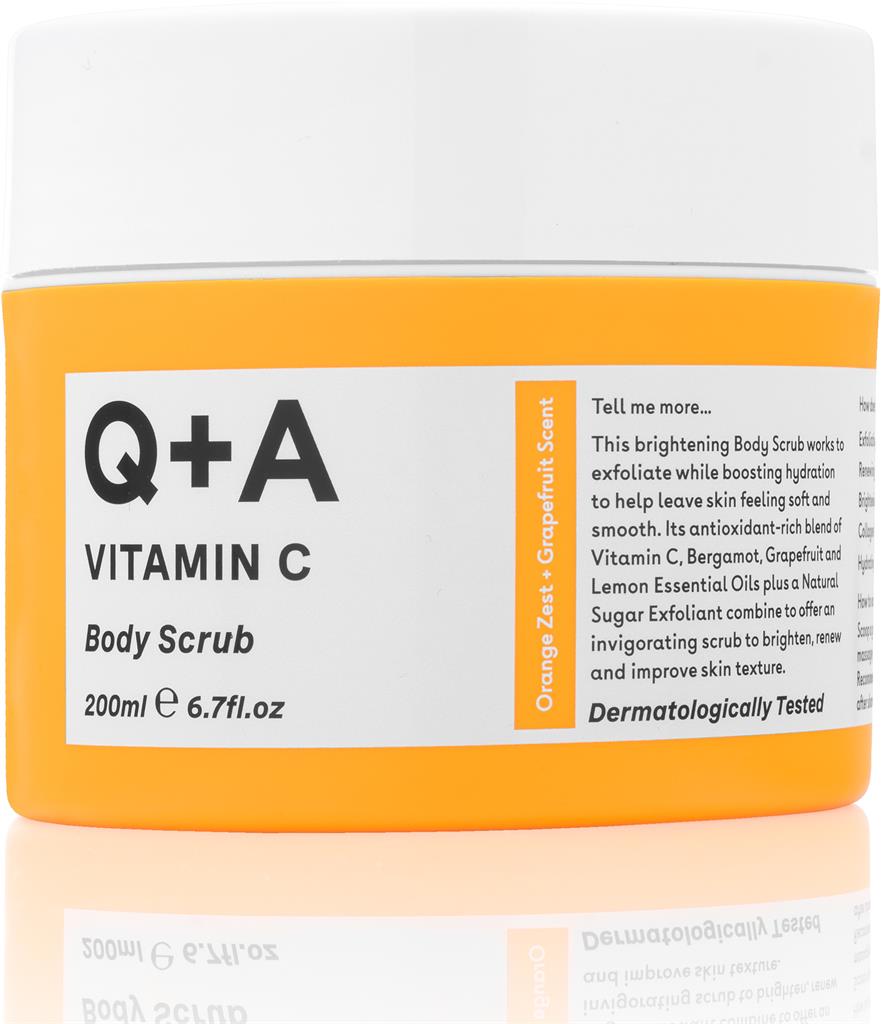 Bild på Q+A Vitamin C Body Scrub, 200 ml