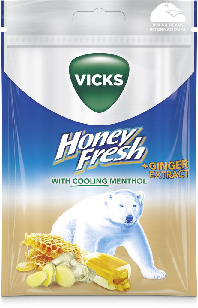Bild på Vicks Honey Fresh Ginger, 72 g