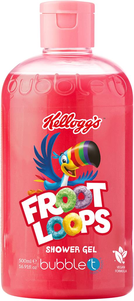 Bild på BubbleT Kellogg`s Froot Loops Shower Gel, 500 ml