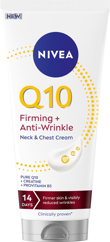 Bild på NIVEA Q10 Anti-Wrinkle Neck & Chest Cream, 200 ml