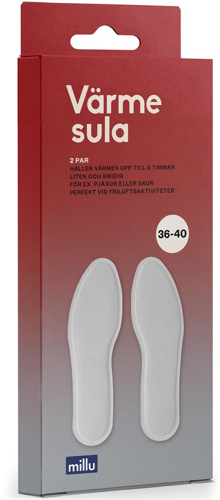 Bild på Millu Värmesula 36-40, 2 par