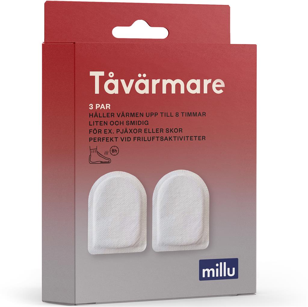 Bild på Millu Tåvärmare, 3 par